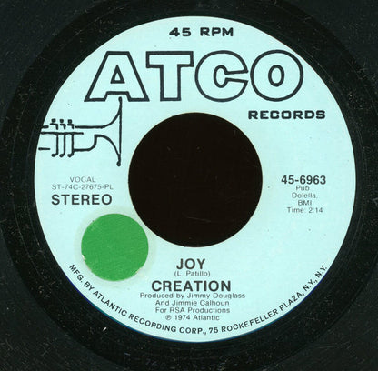 Creation (10) : Joy (7", Mono, PL)