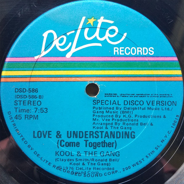 Kool & The Gang : Open Sesame (Groove With The Genie) / Love & Understanding (Come Together) (12", RP, Blu)