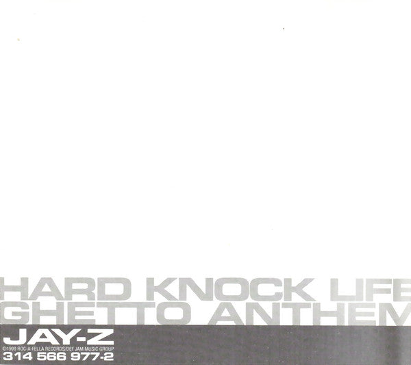 Jay-Z : Hard Knock Life (Ghetto Anthem) (CD, Single)