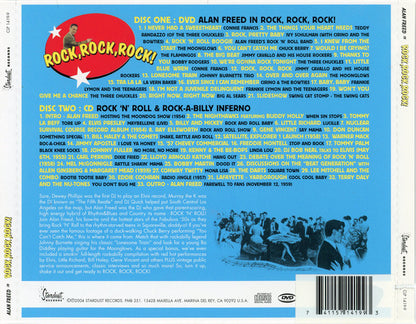 Various : Alan Freed's Rock, Rock, Rock! (DVD, Comp + CD, Comp)
