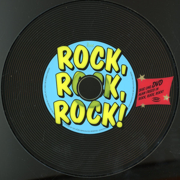 Various : Alan Freed's Rock, Rock, Rock! (DVD, Comp + CD, Comp)
