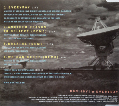 Bon Jovi : Everyday (CD, Single, Ltd)