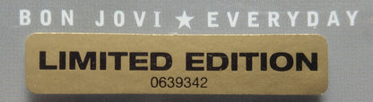 Bon Jovi : Everyday (CD, Single, Ltd)