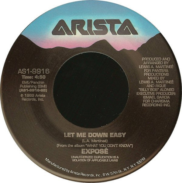 Exposé : Tell Me Why (7", Single)