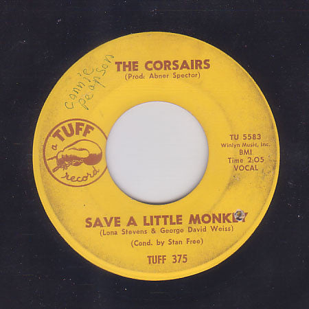 The Corsairs : Save A Little Monkey (7", Single)