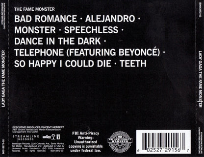 Lady Gaga : The Fame Monster (CD, Album)