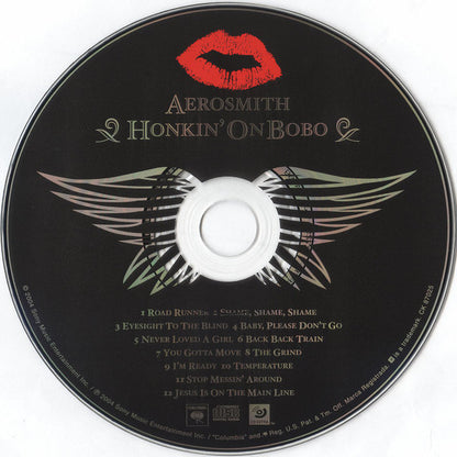 Aerosmith : Honkin' On Bobo (CD, Album, Enh)