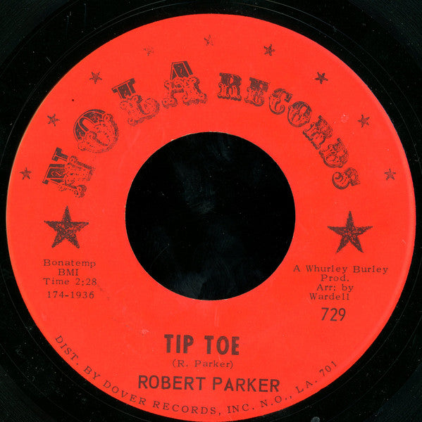 Robert Parker : Tip Toe / Soul Kind Of Loving (7", Single)