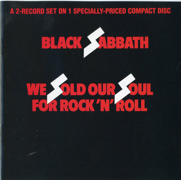 Black Sabbath : We Sold Our Soul For Rock 'N' Roll (CD, Comp, RE)