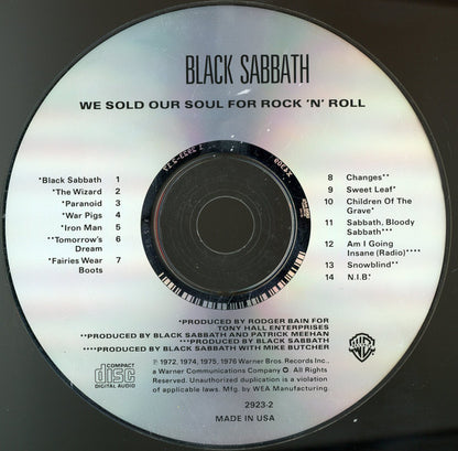 Black Sabbath : We Sold Our Soul For Rock 'N' Roll (CD, Comp, RE)