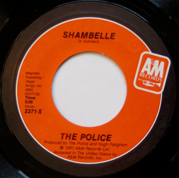 The Police : Every Little Thing She Does Is Magic (7", Single, Styrene, Pit)