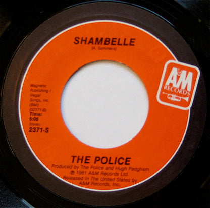 The Police : Every Little Thing She Does Is Magic (7", Single, Styrene, Pit)