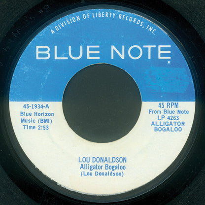 Lou Donaldson : Alligator Bogaloo / Rev. Moses (7", Single, Styrene)