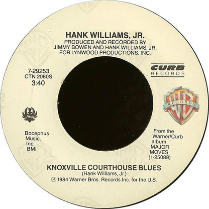 Hank Williams Jr. : Attitude Adjustment (7")