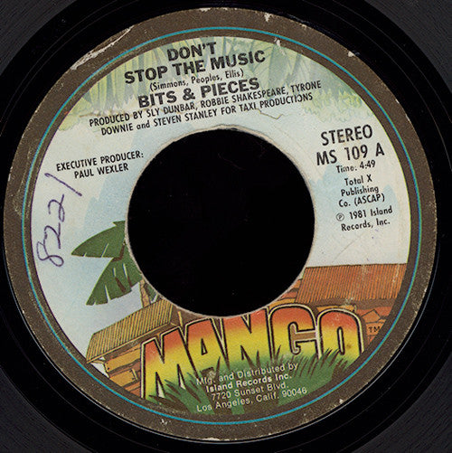Bits & Pieces : Don't Stop The Music (7", Styrene)