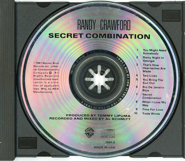 Randy Crawford : Secret Combination (CD, Album, RE, RM)