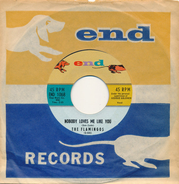The Flamingos : Nobody Loves Me Like You / You, Me And The Sea (7", Single)