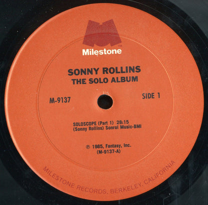 Sonny Rollins : The Solo Album (LP, Album)