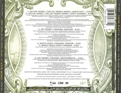 Junior M.A.F.I.A. : Gettin' Money (The Get Money Remix) (CD, Maxi)