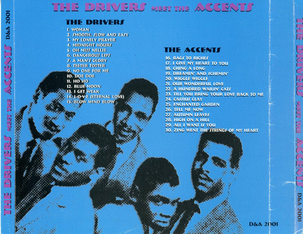The Drivers (5) Meet The Accents (9) : The Drivers Meet The Accents (CD, Comp)