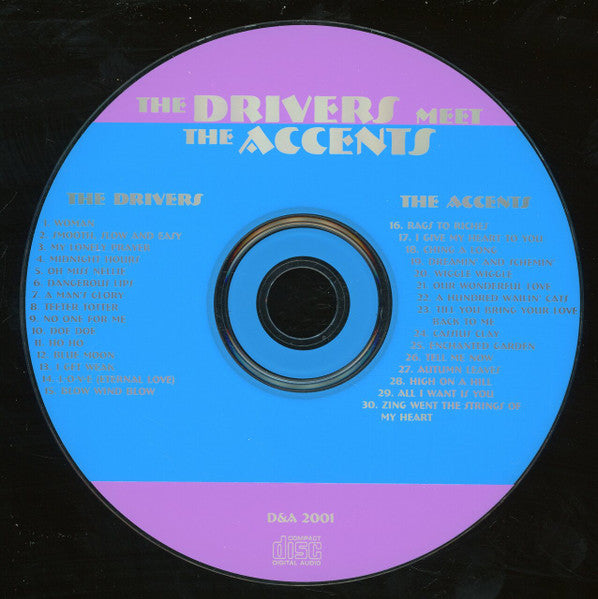 The Drivers (5) Meet The Accents (9) : The Drivers Meet The Accents (CD, Comp)