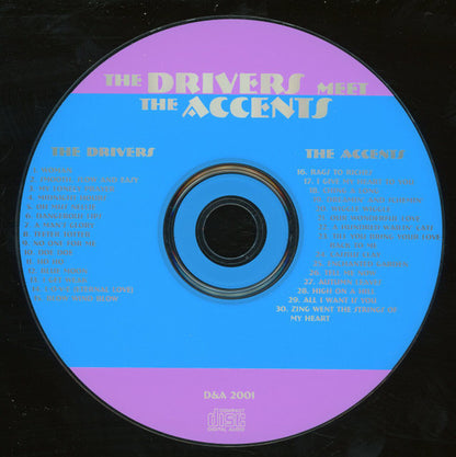The Drivers (5) Meet The Accents (9) : The Drivers Meet The Accents (CD, Comp)
