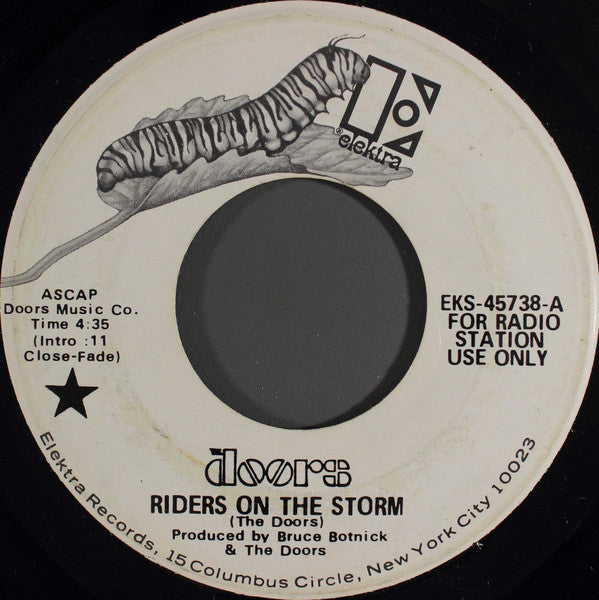 The Doors : Riders On The Storm (7", Single, Promo)