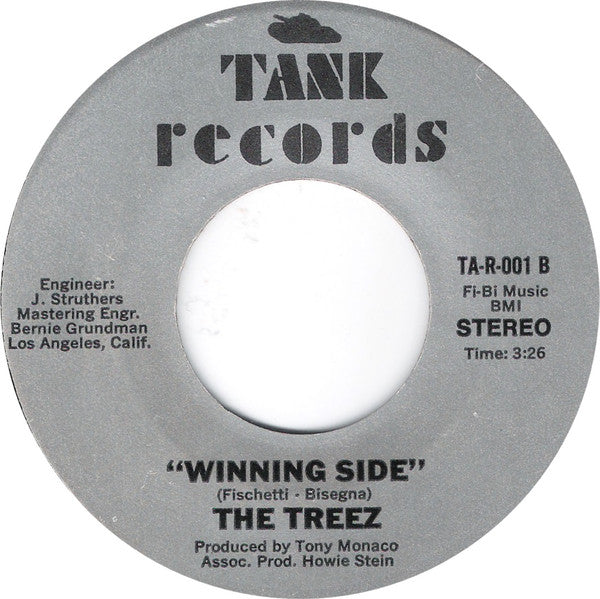 The Treez (2) : How On Earth / Winning Side (7", Single)