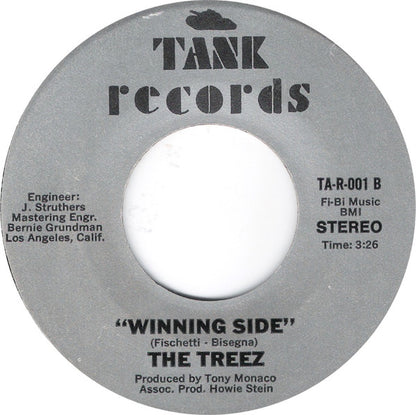 The Treez (2) : How On Earth / Winning Side (7", Single)