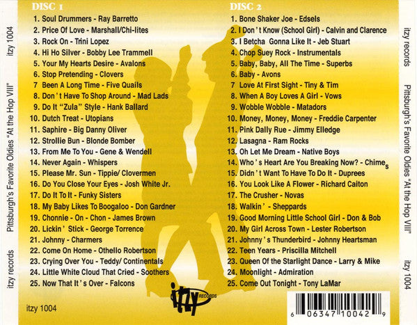 Various : Pittsburgh's Favorite Oldies "At The Hop VIII" The 2nd Mad Mike Album (2xCD, Comp)