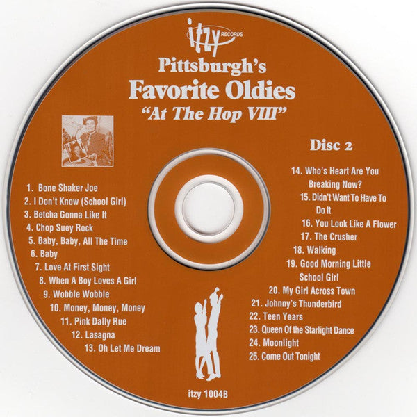 Various : Pittsburgh's Favorite Oldies "At The Hop VIII" The 2nd Mad Mike Album (2xCD, Comp)
