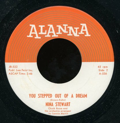 Nina Stewart (2) : My Man's Gone Now / You Stepped Out Of A Dream (7")