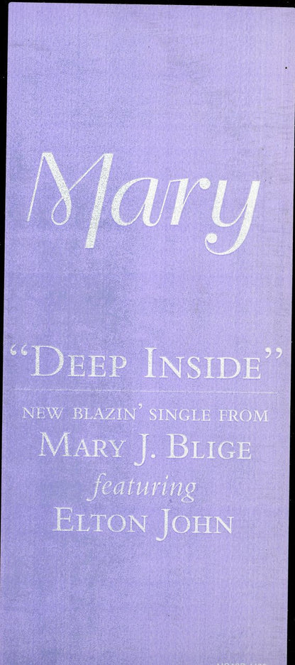 Mary J. Blige : Deep Inside (12", Single, Promo)