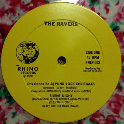 The Ravers (2) vs The Ravers (5) : (It's Gonna Be A) Punk Rock Christmas / Silent Night (12", EP, Cle)