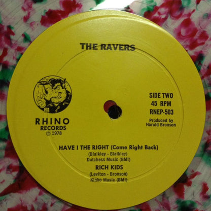 The Ravers (2) vs The Ravers (5) : (It's Gonna Be A) Punk Rock Christmas / Silent Night (12", EP, Cle)