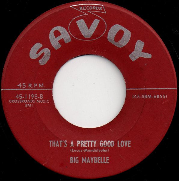 Big Maybelle : Candy (7", Single)