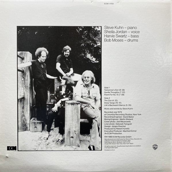 Steve Kuhn / Sheila Jordan Band : Playground (LP, Album)
