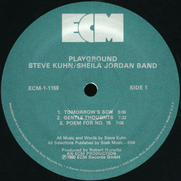 Steve Kuhn / Sheila Jordan Band : Playground (LP, Album)