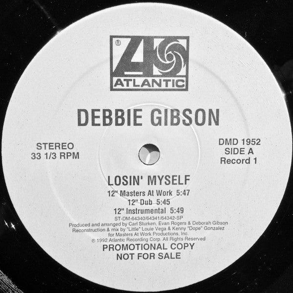 Debbie Gibson : Losin' Myself (2x12", Promo)