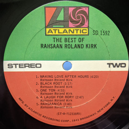 Roland Kirk : The Best Of Rahsaan Roland Kirk (LP, Comp)
