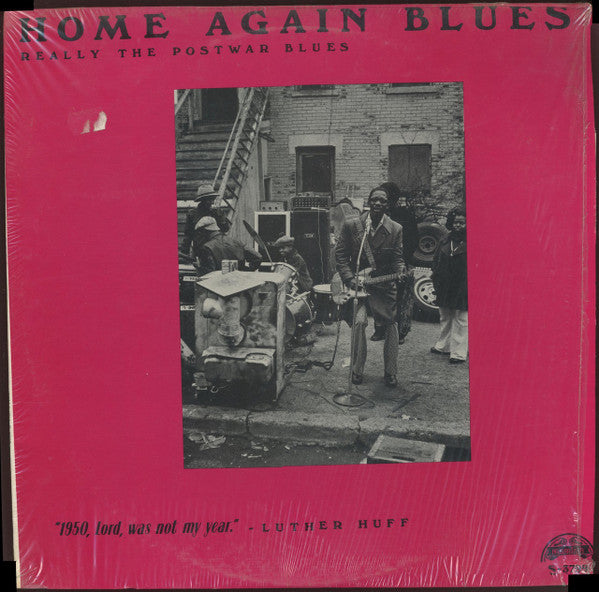 Various : Home Again Blues (Really The Post War Blues) (LP, Comp)