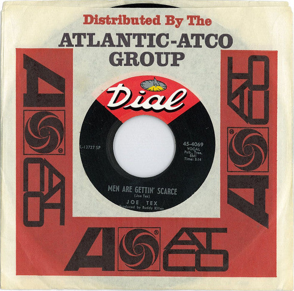 Joe Tex : Men Are Gettin' Scarce / You're Gonna Thank Me, Woman (7", Single, Spe)
