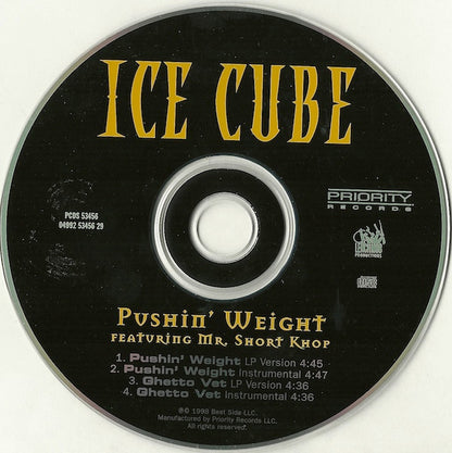 Ice Cube : Pushin' Weight (CD, Single)