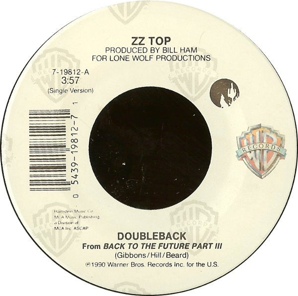 ZZ Top : Doubleback (7", Single)
