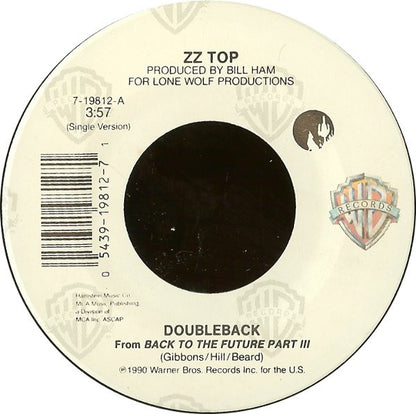 ZZ Top : Doubleback (7", Single)