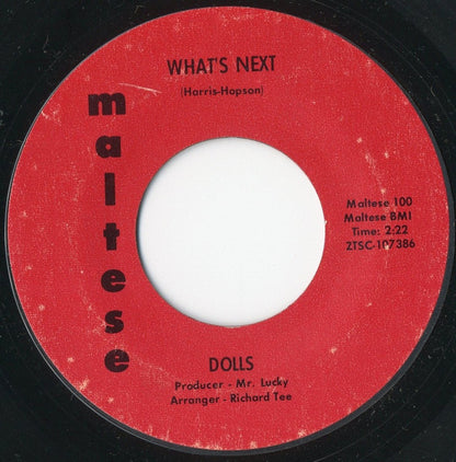 Dolls (2) : This Is Our Day / What's Next (7", Single, Mono, Styrene)