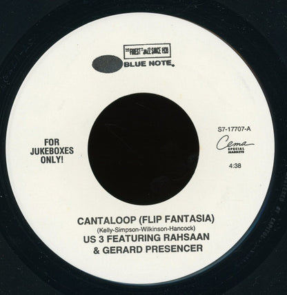 US3 Featuring Rahsaan & Gerard Presencer : Cantaloop (7", Single, Jukebox)