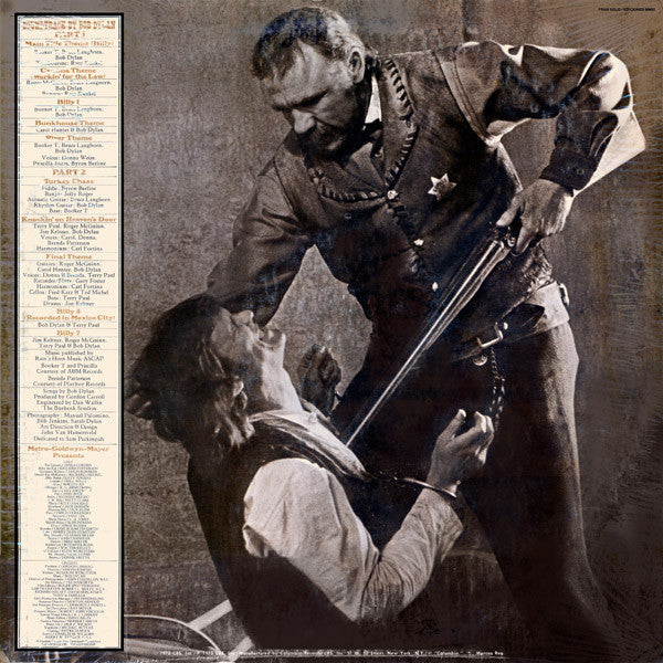 Bob Dylan : Pat Garrett & Billy The Kid (Original Soundtrack Recording) (LP, Album, RE)