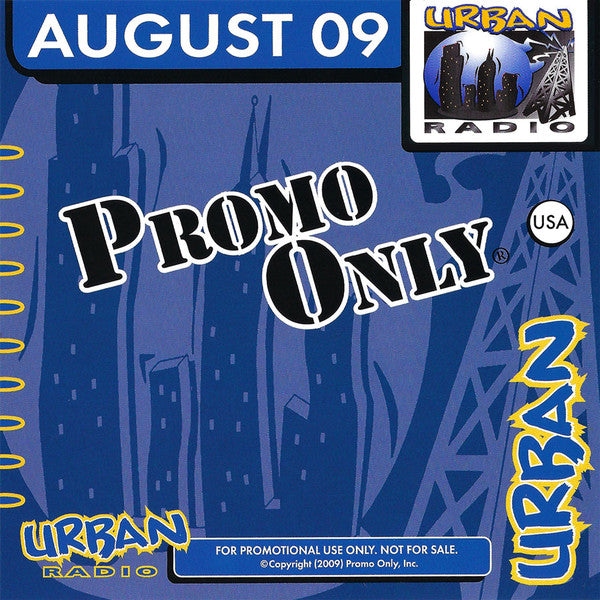 Various : Promo Only Urban Radio: August 2009 (CD, Comp)