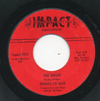 Shades Of Blue (3) : Happiness (7", Single, Styrene)